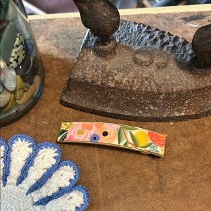 New without Tags: Large Rifle Paper Co. Floral Hair Clip